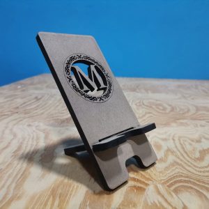 Stand para celular con Inicial grabada